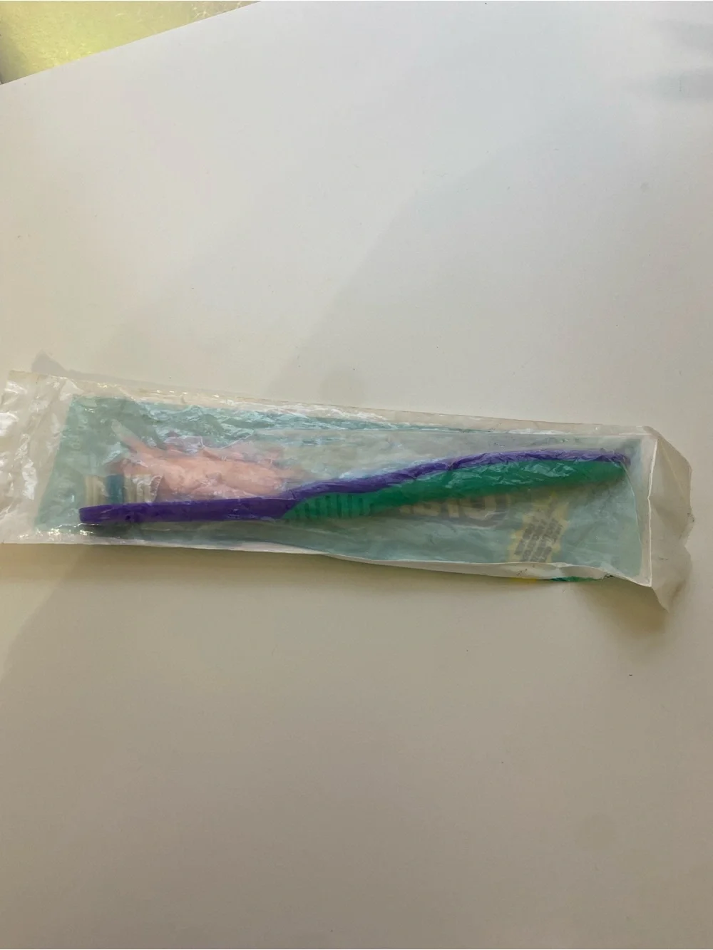 Vintage Kids Toothbrush (Nickelodeon) - Teal Green & Purple